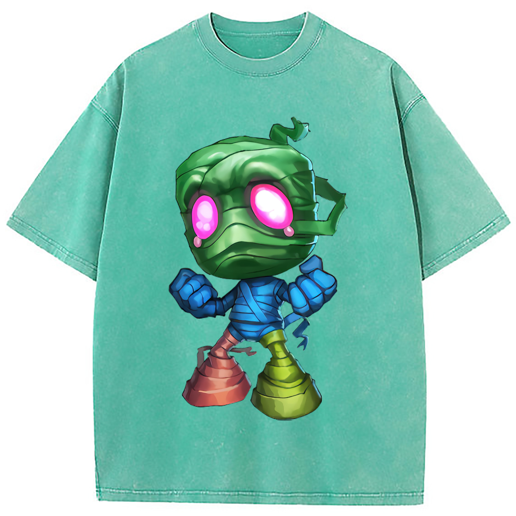 （画像用） リーグ・オブ・レジェンド League of Legends LOL 綿100% ヴィンテージ風 半袖Tシャツ（フロントプリント）